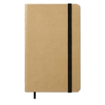 Carnets de poche recyclés personnalisés A6 pages unies EcoNote couleur noir