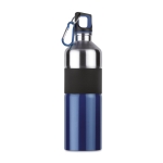 Gourde en acier personnalisable de grande taille 750 ml Explorer couleur bleu