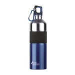 Gourde en acier personnalisable de grande taille 750 ml Explorer couleur bleu vue principale