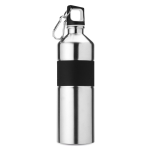 Gourde en acier personnalisable de grande taille 750 ml Explorer couleur argenté mat