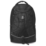 Sacs à dos publicitaires avec corde décorative Mount Everest couleur noir deuxième vue
