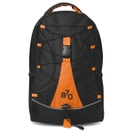 Sacs à dos publicitaires avec corde décorative Mount Everest couleur orange deuxième vue principale