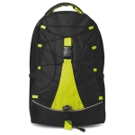Sacs à dos publicitaires avec corde décorative Mount Everest couleur vert lime deuxième vue
