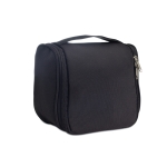 Trousse de toilette de voyage en polyester haute densité ExtraLarge couleur noir