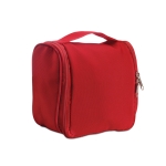 Trousse de toilette de voyage en polyester haute densité ExtraLarge couleur rouge