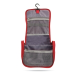 Trousse de toilette de voyage en polyester haute densité ExtraLarge couleur rouge deuxième vue