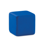 Cube antistress personnalisé avec logo pour publicité ZenCube couleur bleu