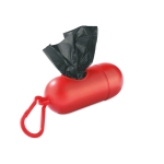 Distributeur de sacs à  excréments DogWalk couleur rouge deuxième vue