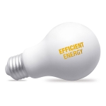 Cadeau antistress publicitaire en forme d'ampoule ZenBulb couleur blanc troisième vue principale