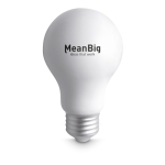 Cadeau antistress publicitaire en forme d'ampoule ZenBulb couleur blanc vue principale