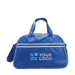Sac à main personnalisé en PVC de type bowling Paris vue avec zone d'impression
