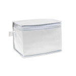 Glacière publicitaire non tissée pour 6 canettes 80 g/m2 Basic Style couleur blanc