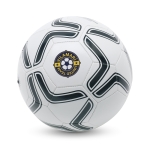Ballon de football publicitaire à offrir Fútbol Cup couleur blanc/noir deuxième vue principale