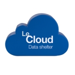 Article antistress en forme de nuage à offrir ZenCloud couleur bleu deuxième vue principale