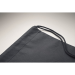 Sac à dos cordelette personnalisable non woven 80g/m2 Basic couleur bleu marine deuxième vue photographique