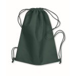 Sac à dos cordelette personnalisable non woven 80g/m2 Basic couleur vert foncé