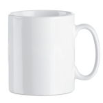 Tasse en céramique blanche spéciale pour sublimation de 300 ml couleur blanc