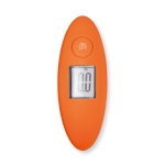 Pèse-bagages à offrir aux clients et collaborateur Kilogram couleur orange deuxième vue