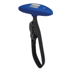 Pèse-bagages à offrir aux clients et collaborateur Kilogram couleur bleu roi