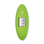 Pèse-bagages à offrir aux clients et collaborateur Kilogram couleur vert lime deuxième vue