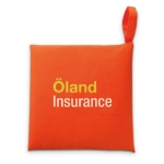 Gilet de sécurité réfléchissant sérigraphié en polyester Visible couleur orange deuxième vue principale