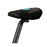 Housse de selle de vélo publicitaire en polyester Colors couleur noir deuxième vue principale