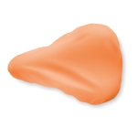 Housse de selle de vélo publicitaire en polyester Colors couleur orange