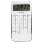 Calculatrices personnalisées 10 chiffres en plastique à piles Digical couleur blanc deuxième vue
