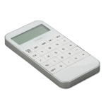 Calculatrices personnalisées 10 chiffres en plastique à piles Digical couleur blanc quatrième vue
