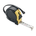 Mètre ruban publicitaire personnalisé avec logo de 5m FiveMeter couleur jaune
