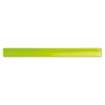 Bracelet réfléchissant pliable en PVC couleur néon VisiPulse couleur jaune