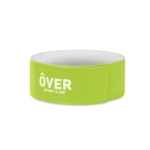 Bracelet réfléchissant pliable en PVC couleur néon VisiPulse couleur jaune