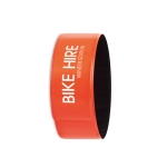 Bracelet réfléchissant pliable en PVC couleur néon VisiPulse couleur orange deuxième vue principale