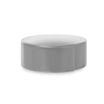 Bracelet réfléchissant pliable en PVC couleur néon VisiPulse couleur argenté deuxième vue