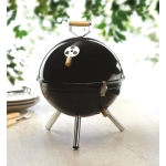 Barbecue promotionnel démontable de couleur noire Cuisine couleur noir troisième vue d'ambiance