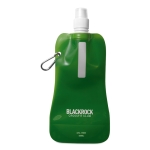 Gourde pliable fabriqué dans un plastique souple 480 ml Rebel couleur vert transparent vue principale