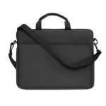 Sacoche pour PC 14” personnalisée en néoprène à bandoulière Neosho couleur noir