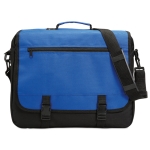 Porte-documents en polyester 600D avec plusieurs poches San Francisco couleur bleu roi