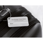 Identifiant personnalisé en aluminium Maletas Alu couleur argenté mat deuxième vue d'ambiance 2