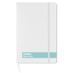 Cahier publicitaires en papier quadrillé A5 page à carreaux Cuadrants couleur blanc vue principale