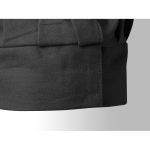 Toque de cuisine Topchef couleur noir deuxième vue