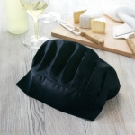 Toque de cuisine Topchef couleur noir cinquième vue d'ambiance