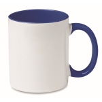 Mug pour sublimation avec anse et intérieur colorés 300ml Sublim Color couleur bleu roi