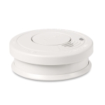 Détecteur de fumée personnalisé avec votre logo SmokeGuard couleur blanc