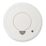 Détecteur de fumée personnalisé avec votre logo SmokeGuard couleur blanc deuxième vue