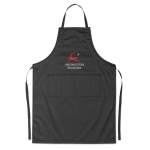Tablier de couleur ajustable avec poches 190 g/m2 Topchef couleur noir vue principale