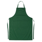 Tablier de couleur ajustable avec poches 190 g/m2 Topchef couleur vert