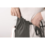 Tablier de couleur ajustable avec poches 190 g/m2 Topchef couleur gris foncé deuxième vue d'ambiance