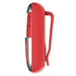 Podomètre personnalisé avec clip à offrir Colors couleur rouge quatrième vue