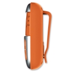Podomètre personnalisé avec clip à offrir Colors couleur orange quatrième vue